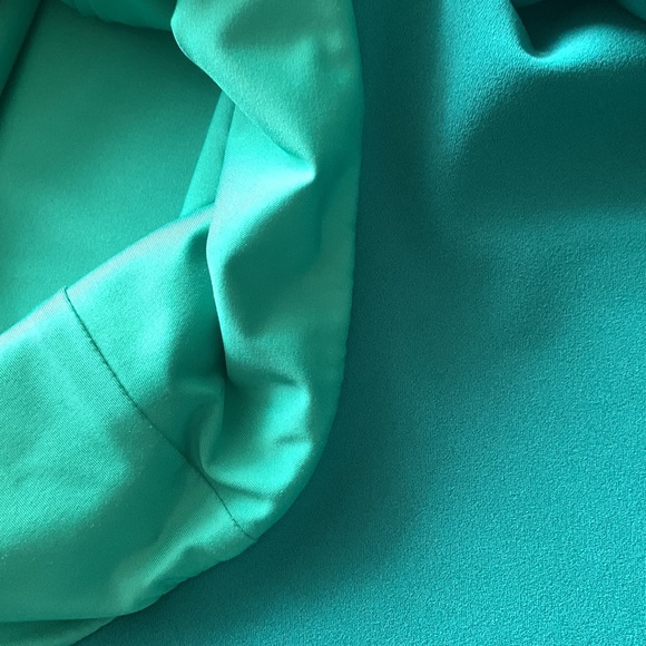 Teal Green Fish tail style dress - Size 12 - Picture 4 of 8